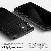 Захисне скло Spigen для iPhone Mini 12 EZ FIT GLAS.tR Screen Protector (2 шт), Clear (AGL01811), фото 5
