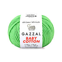Gazzal Baby cotton - 3466 салатовий