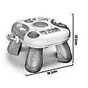 Дитячий ігровий музичний розвиваючий центр столик 2 в 1  6811A  Блакитний, фото 9