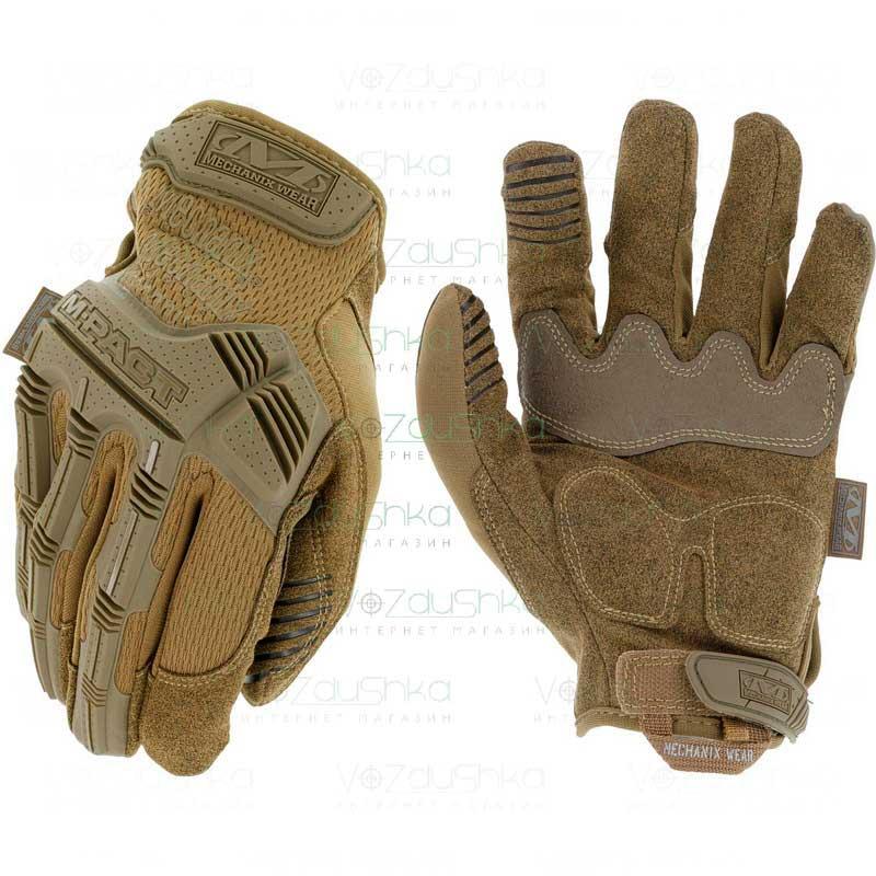 Штурмові рукавички Defcon 5 Mechanicx M-Pact Coyote brown L