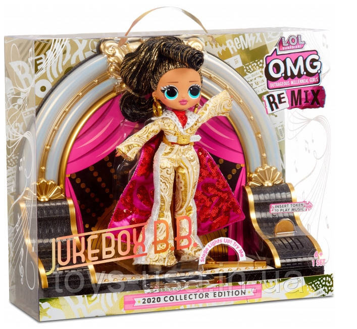 Лялька ЛОЛ Сюрприз! L. O. L Surprise! Remix Селебріті ремікс Jukebox B.B, фото 1