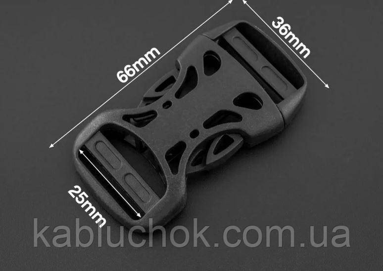 Карабін фастекс 25 мм, фото 1