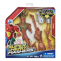 Разборная фигурка Hasbro Грут аксессуарами, Машерс - Groot, Super Hero Mashers, Marvel,