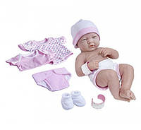 Реалистичный пупс La Newborn Nursery 8 Piece Layette Baby Doll Gift Set