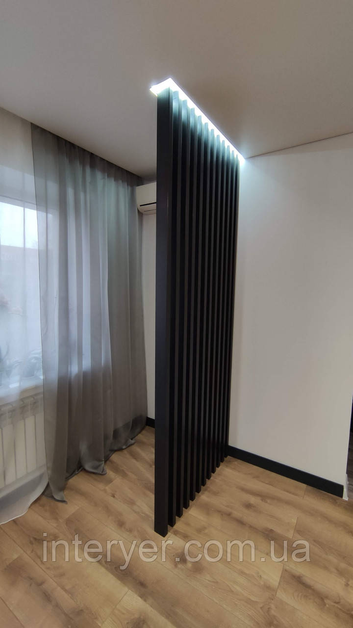 Купить Реечные перегородки, брус рейка декоративные, цена 405 ₴ — Prom ...