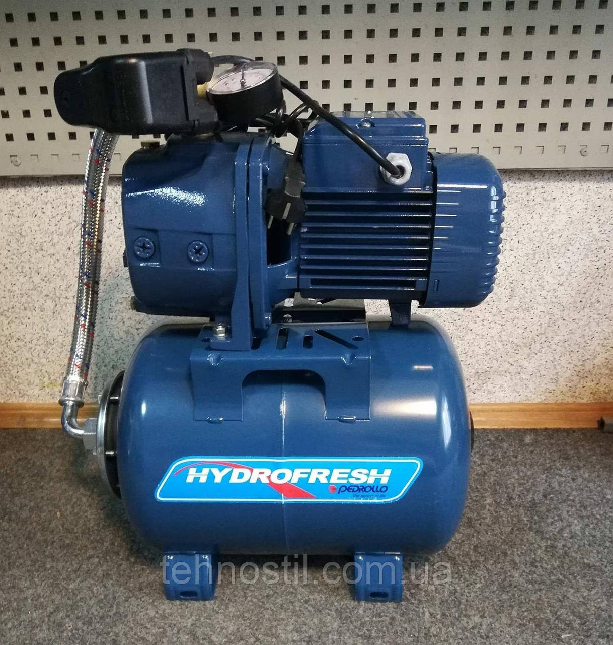 Насосна Станція Pedrollo JDWm 1AX/30-4” (1.44 м³, 50 м, 0.75 кВт), фото 1