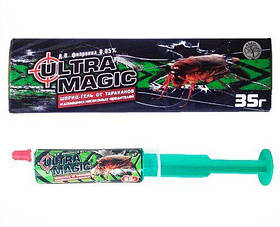 Шприц-гель Ultra Magic від тарганів та мурах 35 мл