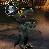 Інтерактивна іграшка велоцираптор (звук + світло) Світ Юрського Періоду + Blue Trigger Chomper + Jurassic World, фото 9