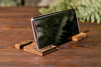Дерев'яний органайзер-тримач для iPhone / смартфона / планшета / iPad «Гачок»