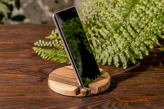 Дерев'яна підставка-органайзер тримач для iPhone/телефону/смартфону/планшета/iPad
