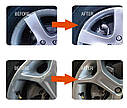 Набір для ремонту легкосплавних коліс VISBELLA повний комплект, для ремонту автомобільних дисків із подряпинами, фото 9