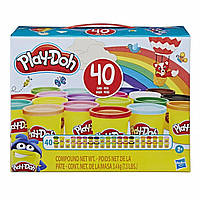 Пластилин Play-Doh Плей до Набор из 40 баночек по 85г Super Color Pack