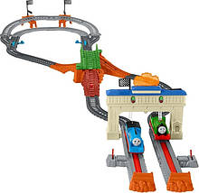 Залізниця Гонка моторизованих Томас і Персі Railway Race Thomas the Train Thomas & Percy