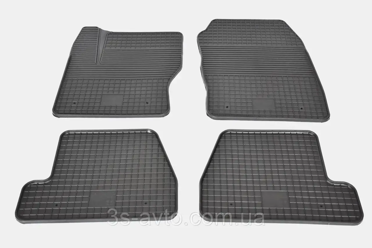 Авто килимки в салон Ford Focus 3 2011-2018 Car Gum + Перемичка в подарунок / Килими салону Ford Focus 3