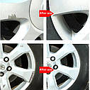 Набір для ремонту легкосплавних коліс VISBELLA повний комплект, для ремонту автомобільних дисків із подряпинами, фото 4