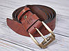 Чоловічий ремінь із натуральної шкіри ручної роботи з персональним гравіюванням, фото 6