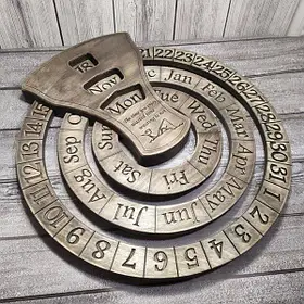 Подарунок директору, керівнику, Унікальний настінний календар.