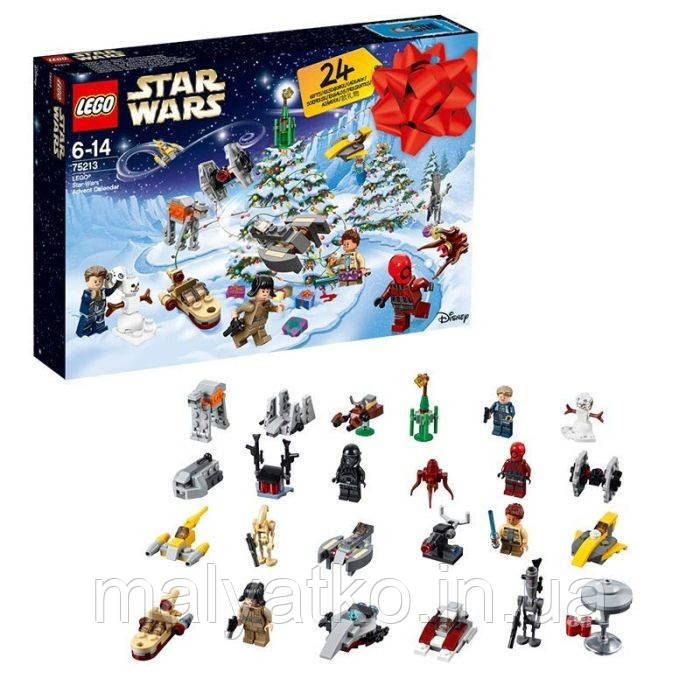 Lego Star Wars Новорічний календар Star Wars 75213