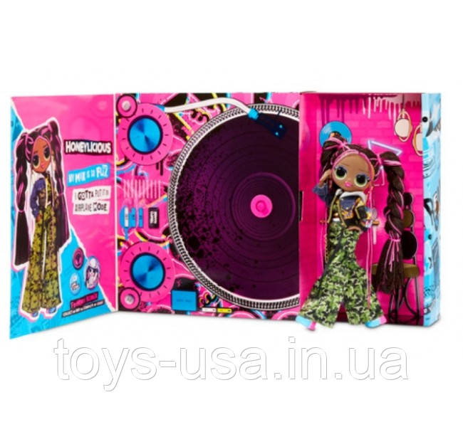 Лялька ЛОЛ Сюрприз! Милашка L. O. L Surprise! Outrageous Millennial Girls Remix Honeylicious, фото 1
