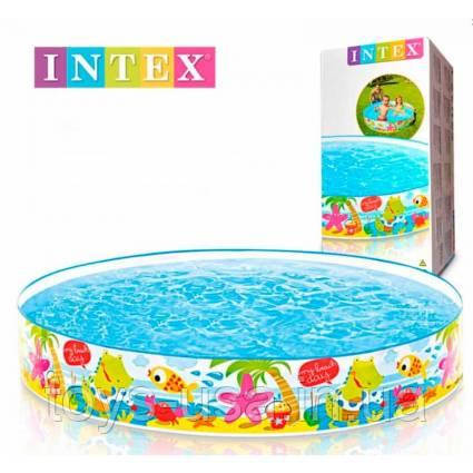 Басейн каркасний "Веселий пляж" Intex (152-25 см, 450 л) арт. 56451 NP, фото 1