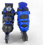 *Ролики Best Rollers розмір S/30-33/коліща PU арт. 9566-S, фото 3