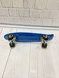 Скейт (піні борд) Penny board зі світними колесами арт. 6510, фото 4