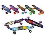 *Скейт (пінні борд) Penny board зі світними колесами арт. 3270, фото 6