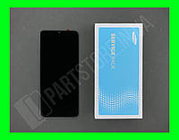 Дисплей Samsung M025 | A025G Black M02s | A02s 2021 (GH82-20118A) сервисный оригинал (без рамки) (163 х 72 mm)