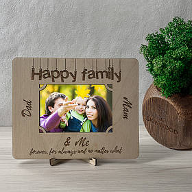 Фоторамка з індивідуальним гравіюванням Family 2 від "SKINWOOD" SF-003