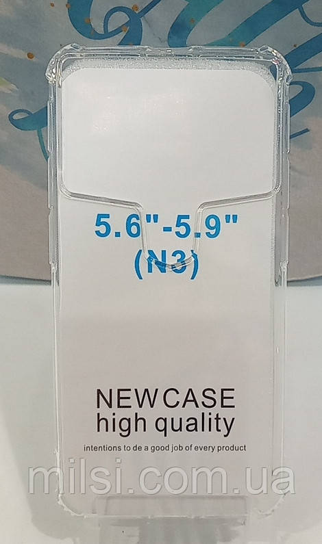 Накладка задня універсальна 5.6-5.9 силіконова KST