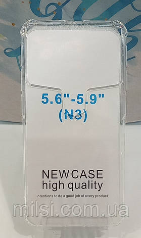 Накладка задня універсальна 5.6-5.9 силіконова KST, фото 1