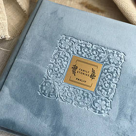 Альбом для фотографій "Family Stories" Синій 23х23 см RM04-01