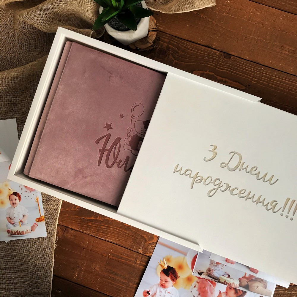 Дитячий фотоальбом для дівчинки "Kids Girl" Рожевий 31х23 см RM04-12, фото 1