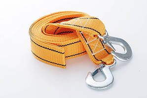 Трос буксирувальний 5 м*50 мм 5 тонн. (гак) (пакет) СИЛА