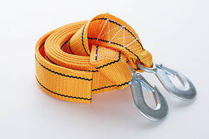 Трос буксирувальний 4,5 м* 50 мм 3 тонни. (гак) (в блістері) СІЛА