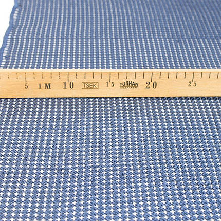 Тканина паєтка Ріана V-5 т/синя, фото 2