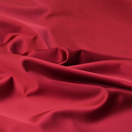 Тканина костюмна атласна Scarlett V-57 бордо, фото 1