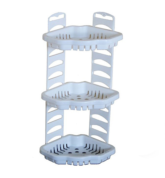 Кутова полиця у ванну настінна Efe plastics "Роса"