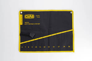 Чехол для гайкових ключів 6-14, 17, 19, 22м (12шт) СІЛА