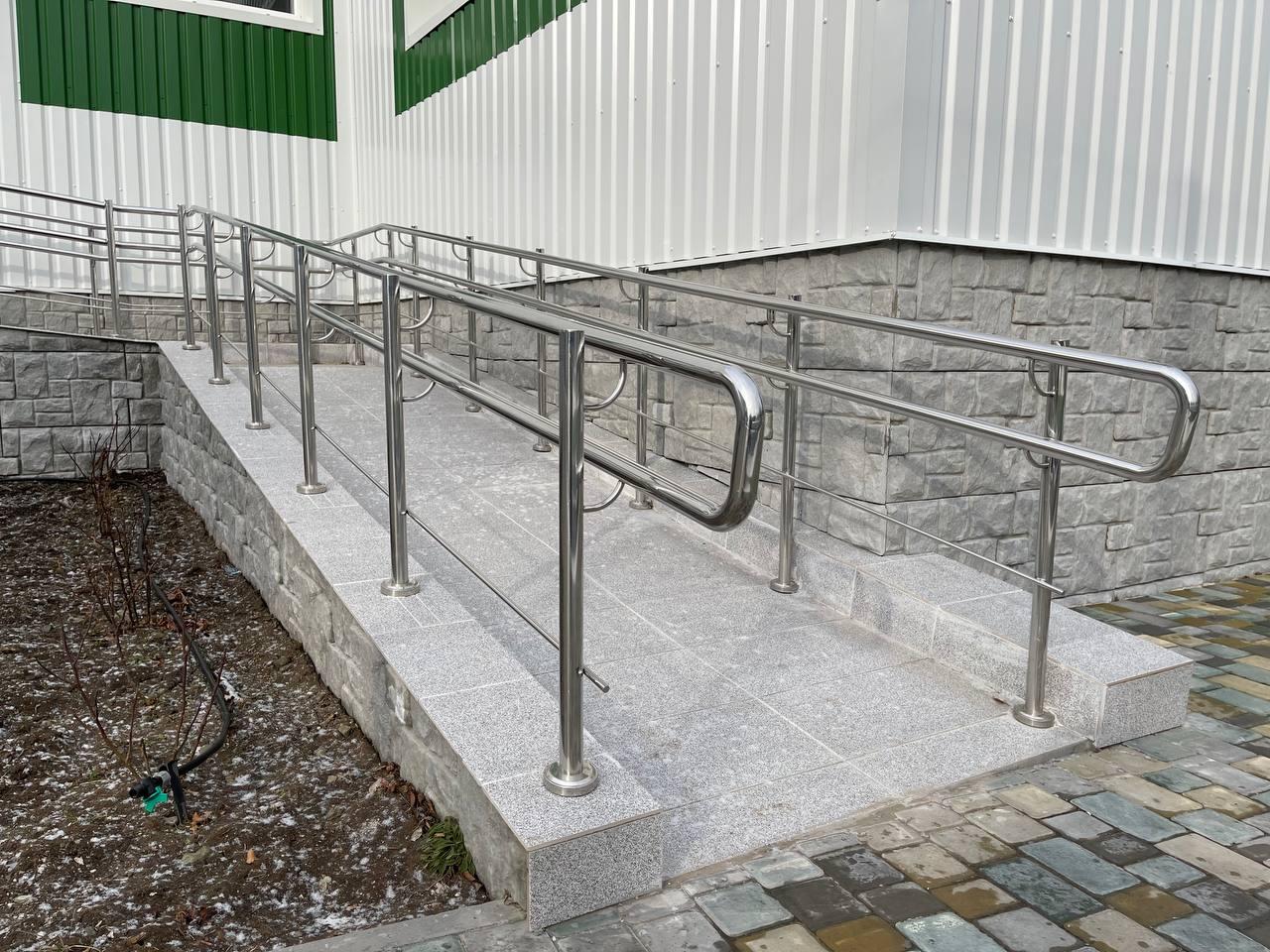 Пандус з нержавіючої сталі AISI 304, фото 1