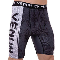 Шорты мужские компрессионные тайтсы Venum Heroe DK47 размер 2XL (52-54) Black-Grey-White