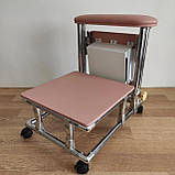 Підставка для педикюру Трон_тера пересувна підніжка під подіум педикюрна підставка для ніг, фото 5