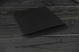Шкіряний чохол для Apple iPad Pro9,7" 5th/6th gen, air 2 натуральна шкіра італійський Краст, колір Чорний, фото 4