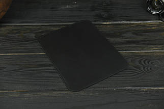 Шкіряний чохол для Apple iPad Pro9,7" 5th/6th gen, air 2 натуральна шкіра італійський Краст, колір Чорний, фото 3
