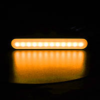 Проблисковий маячок Lesko DXZ I-BS-D-C-12LED Yellow 6500 к для автомобілів шт, фото 3