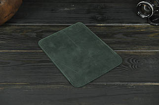 Шкіряний чохол для Apple iPad Pro9,7" 5th/6th gen, air 2  натуральна вінтажна шкіра, колір Зелений, фото 2