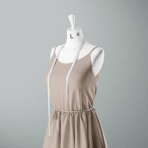 Тканина котон поплін беж, фото 3