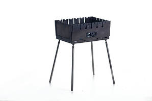 Мангал розкладний (кейс) товщина 2 мм на 6 шампурів СІЛА