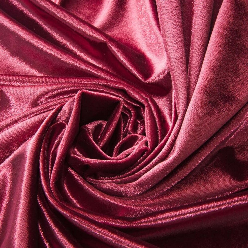 Тканина велюр Ice V-5 марсала