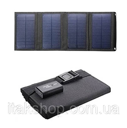 Сонячний зарядний пристрій С01549 15 W 1xUSB Solar Сонячна панель, фото 2